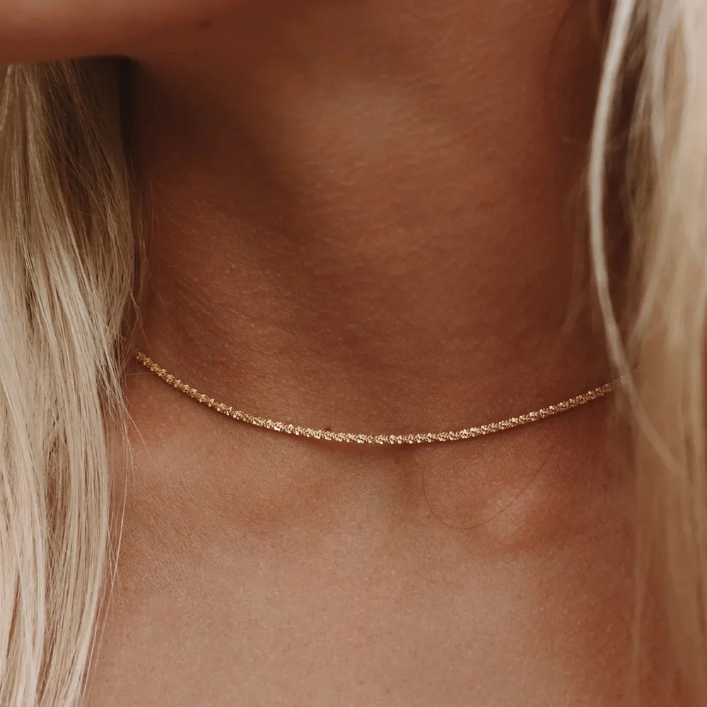 Atolea - “Piana" Necklace - 18k Gold New with Dust Bag - Picture 1 of 6